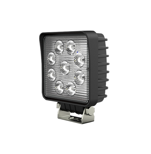 [486 LED] Luz de trabajo LED | 10-30V | cuadrada | 2000 lúmenes
