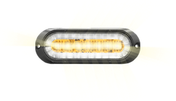 [TFS6-OR-DRL] Flasher | LED | 6 LEDs + DRL | 12-24V | amber/white