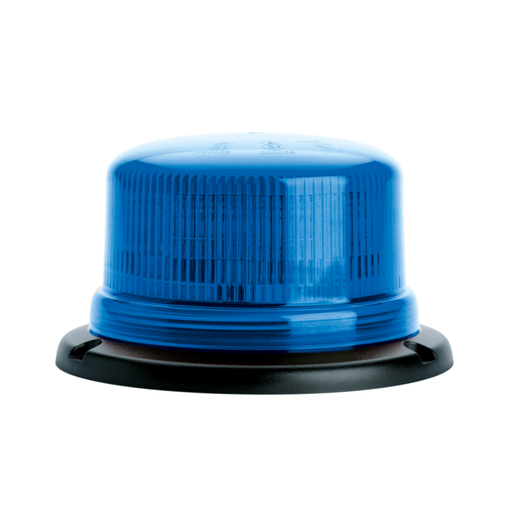 [510-DV-BL-CL2] Flitslicht | LED | 3 puntsbevestiging | 12-24V | blauw