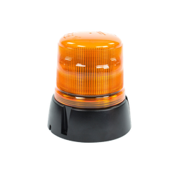 [518HI-DV-OR] Gyrophare | 15 LEDs | fixation 3 boulons | 12-24V | orange | haut