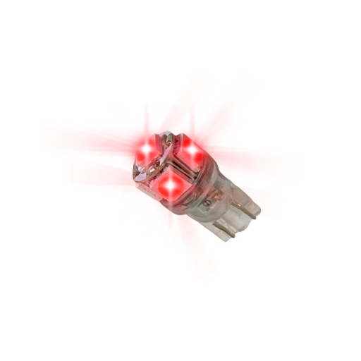 [LEDBULB-T10-RO] Ampoule à LED | T10 | 10-30V | rouge