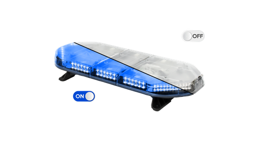 [LEG78B24] Barra de luces LEGION LED | 78 cm | azul | 24V