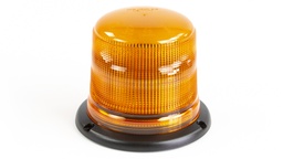 [518-DV-OR] Gyrophare | 15 LEDs | fixation 3 boulons | 12-24V | orange