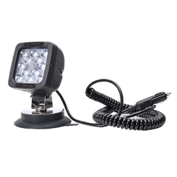 [477LED-12M3SW] LED worklamp | 10-35V | square | 2400 lumen | switch