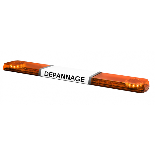 [SOLID-120-OR] SOLID LED Lichtbalken | 120 cm | gelb | 12/24V