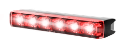 [ED6-RO] Flitser | LED | 6 LEDs | 12-24V | rood
