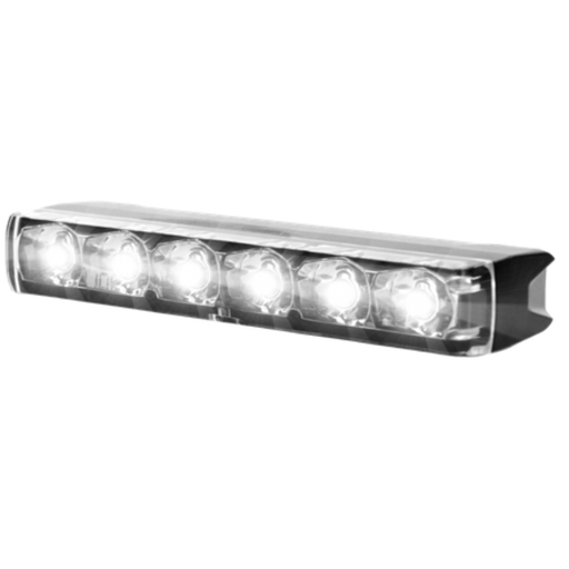 [ED6-CR] LED-Blitzer | 6 LEDs | 12-24V | weiß
