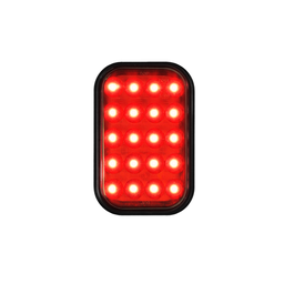 [PM 850-F] LED mistachterlicht | rood | 10-30V