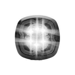 [SIXLED-CR] Feu flash rond | LED | 3 LEDs | 12-24V | blanc