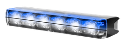 [ED6-B/C] Flitser | LED | 6 LEDs | 12-24V | blauw/wit