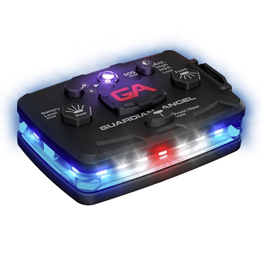 [GA-ELITE-BL-BL-IRH] Guardian Angel Elite | blu | magnetico | batteria | INRAR-HYBRID