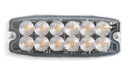 [LP12-RO] Flasher | LED | 12 LEDs | ultra thin | 12-24V | red