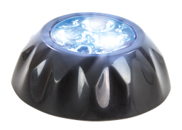 [HIDE-FAL03-BL] Flasher| round | LED | 3 LEDs | 12-24V | blue
