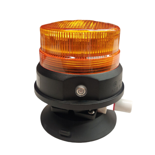 [TRAVELMATE-AMBER-VACUUM] Beacon | LED | amber | vacum pump | battery operated