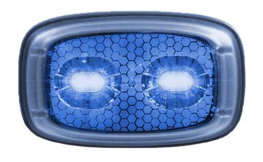 [REACTOR-BL] Flitser Reactor | LED | 4 LEDs | 12-24V | blauw