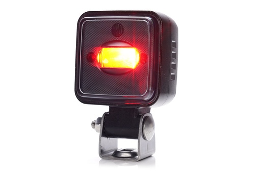 [VL-LIJN-RO] LED-Sicherheitsleuchte | rot | für Gabelstapler | 12-70V | Linienprojektion