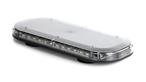 [MD-DV-OR/BL] Mini Barra di segnalazione a LED  | magn. | 40 cm | orange/blu | 12-24V
