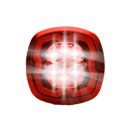 [SIXLED-RO-CL2] Flitser | LED | 6LEDs | 12-24V | rood