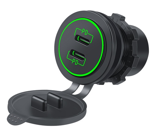 [581-USB-CC] Double contact USB-C | à encastrer