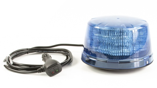 [519M-DV-BL] Lampeggiatore LED | magnetico | 12-24V | blu