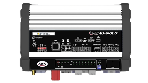 [MCS-NX-16-S2-G1] Control box NX | 64 outputs | sirène 2x100W | GPS