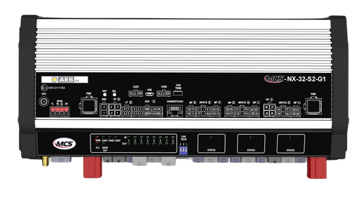 [MCS-NX-32-S2-G1] Scatola di controllo NX | 32 uscite | 2x sirene da 100W | con GPS