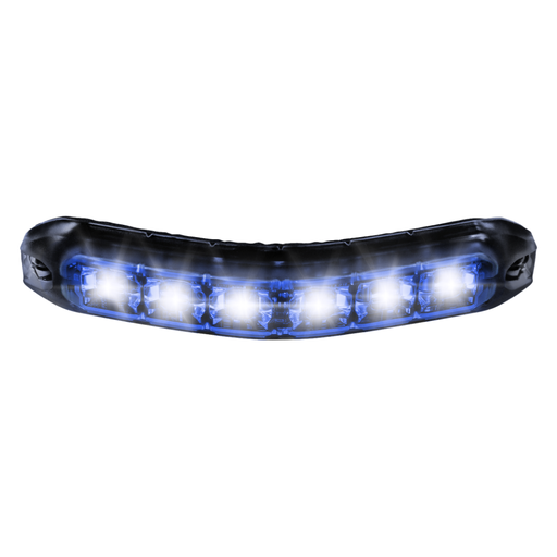 [FT6-BL-CL2] Lampeggiatore a LED | 6 LEDs | 12-24V | blu | flexible