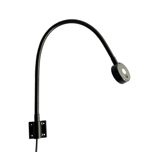 [LL43-C/R] Reading lamp | goose neck | 10-30V | white + red 