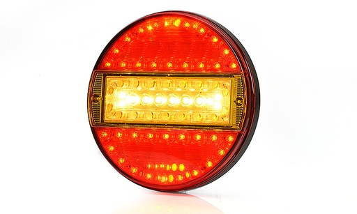 [HAMBSLIM-738] Fanale posteriore LED | sinistra+destra | 5 funzioni | 12-24V