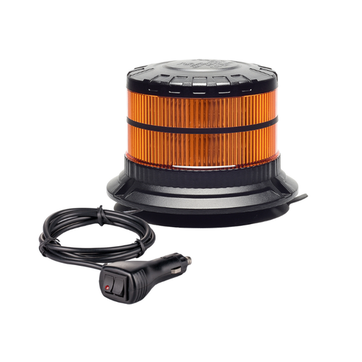 [625M-DV-OR] Gyrophare Brightics | LED | magnétique | 12-24V | orange