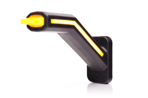 [2075L-DV] Feu d'encombrement LED | gauche | 12-24V | rouge/blanc/orange