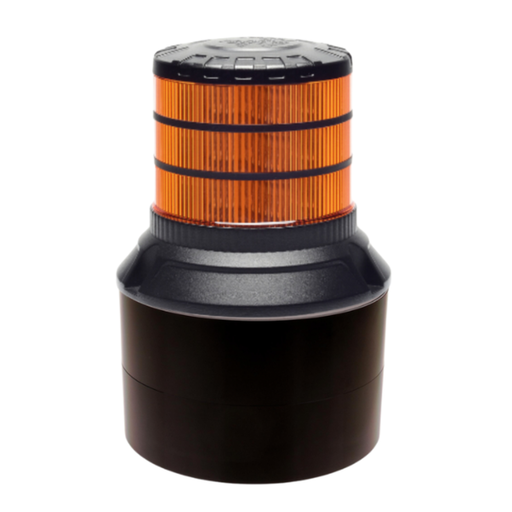 [645HI-DV-OR] Gyrophare Brightics élevé | LED | fix. 3 boulons | 12-24V | orange