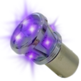 [LEDBULB-BA15S-PA] Ledlamp | BA15S | 10-30V | violet