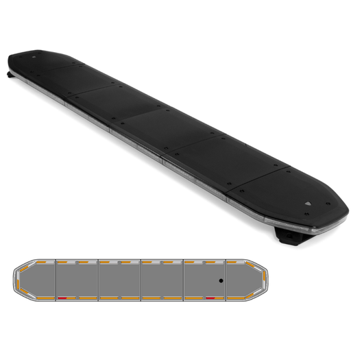 [RDN183-OR-FULL] Raiden LED lightbar | 183 cm | full option | amber