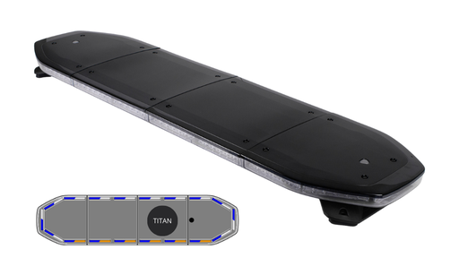 [RDN029] Raiden LED lightbar | 106 cm | full option + search light | blue