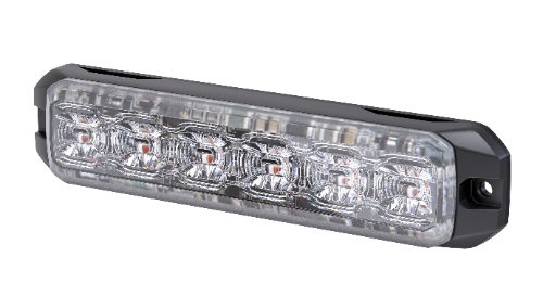 [AM6-OR] Intermitente LED | 6 LED | 12V | uso militar | ámbar