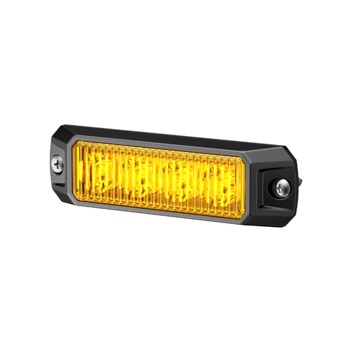 [NOVALED4-OR] LED Flitser Brightics | 4 LEDs | 12-24V | oranje